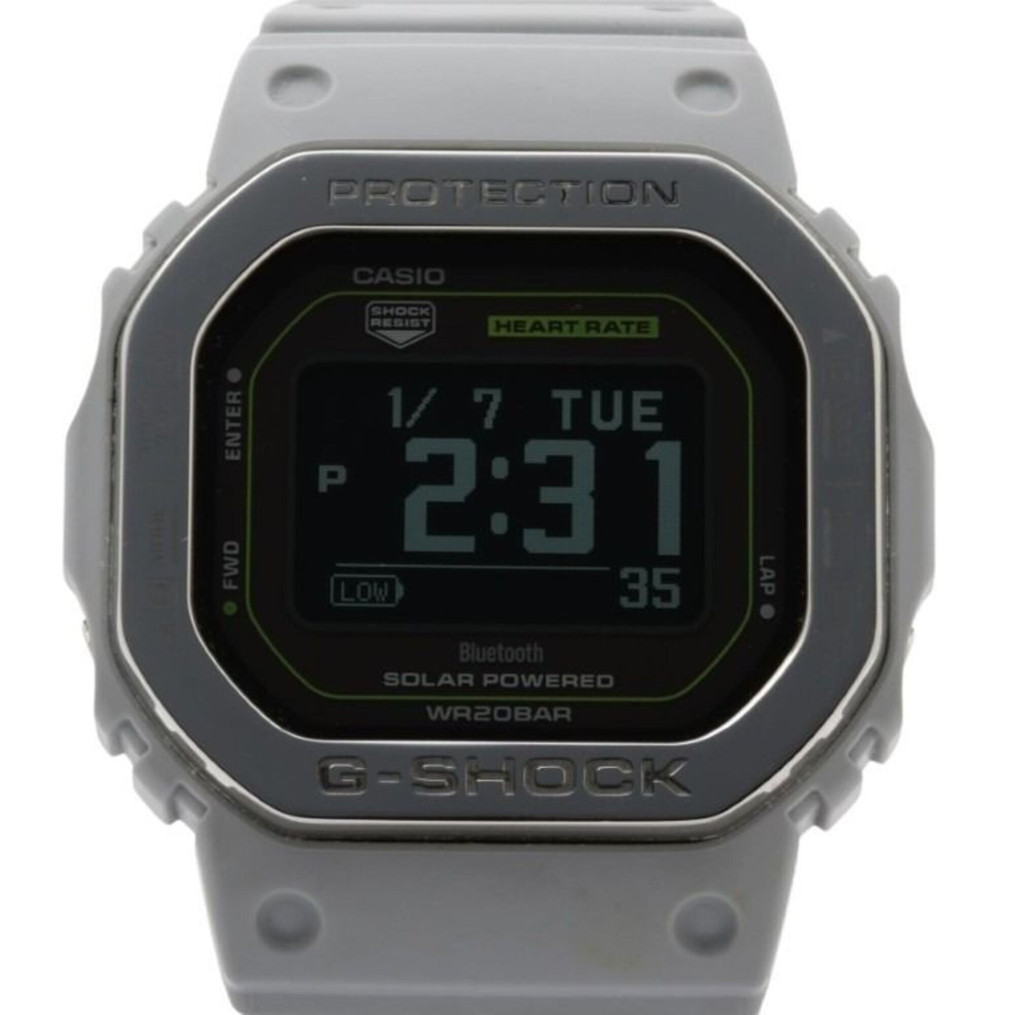Casio GShock GSquad 5600 Series DwH5600mb8a9jr BlackGray ResinStainless